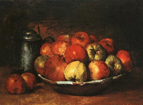 Gustave Courbet Still Life with Apples and Pomegranates China oil painting art